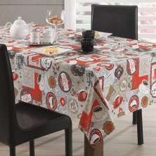 Toalha de Mesa Quadrada Clean Athenas Edna