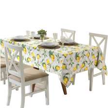 Toalha de Mesa Retangular 8 Lugares Clean Athenas Esther Dohler