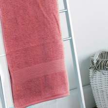 Toalha de Rosto Felpudo Liso Advanced Carmim