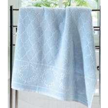 Toalha de Rosto Felpudo Liso Classic Azul