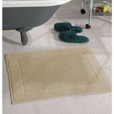 Toalha para Piso Felpudo Liso Prime Castanho