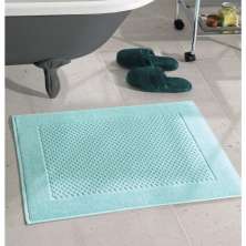 Toalha para Piso Felpudo Liso Prime Verde