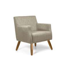 Poltrona Diva Linho Creme