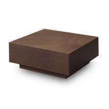 Mesa de Centro Quadrada Wood Caramelo