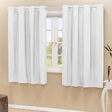 Cortina Blackout PVC Branco Corta Luz 2,80m X 2,30m