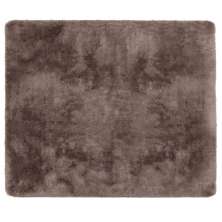 Tapete Para Sala Retangular Kazan Liso Taupe 2,00m x 1,40m - Antiderrapante