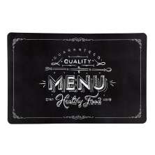 Lugar Americano Healthy Menu Preto