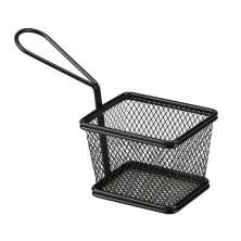 Mini Cesta Retangular Fry Preta