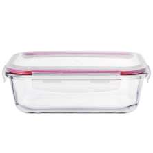 Pote Hermético com Tampa Foodlock Transparente 640 ml