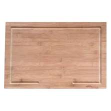 Tábua Retangular Bambu Marrom 50 cm