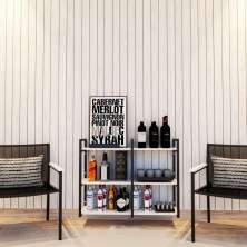 Bar adega Estilo Inudustrial prateleira industrial prateleira de parede prateleira mdf prateleira de ferro e madeira