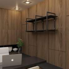 Prateleira estante estilo Industrial escritório prateleira para quarto prateleira para quarto prateleira para quarto