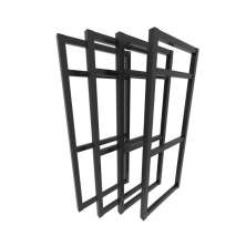 Suporte prateleira industrial kit com 1 68x30 Mão francesa industrial prateleira suspensa teto suporte