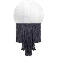  Espelho Decorativo Moon Esc Bangs Preto 38 cm  