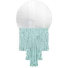  Espelho Decorativo Moon Esc Bangs Verde Água 38cm 