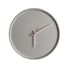  Relogio Round Branco Mostrador Branco 50 cm  