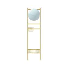 Escada Tali Multiuso Epic Dourada com Cestos PG 190x45cm 