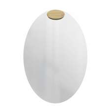 Espelho Decorativo Aplique Oval Pinus 60x40cm Oval 