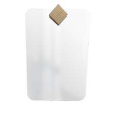 Espelho Decorativo Aplique Quadrado Pinus 60x40cm Retangular 