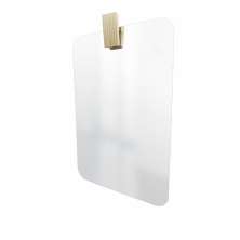 Espelho Decorativo Aplique Retangular Pinus 60x40cm Retangular 