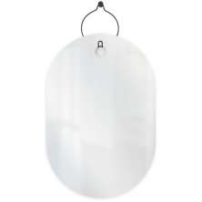 Espelho Decorativo Aramado Wire Boll Preto 60 X 40 Oblongo