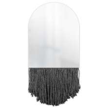 Espelho Decorativo Church Bangs Preto 47X37 Cm
