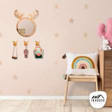 Espelho Decorativo Infantil 43x44cm Pinus Alce 