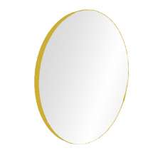 Espelho Decorativo Lua Cheia Externo Amarelo 50 cm Redondo 