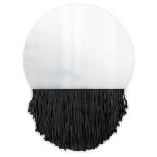 Espelho Decorativo Moon Bangs Preto 38cm 