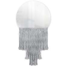 Espelho Decorativo Moon Esc Bangs Cinza 38cm 