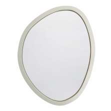 Espelho Decorativo Orgânico 58x70  Branco  