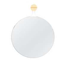 Espelho Decorativo Twiza Branco 40 Cm
