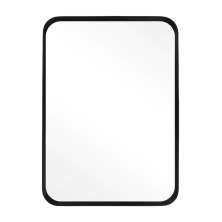 Espelho Decorativo Urban Preto 60x40cm Retangular 