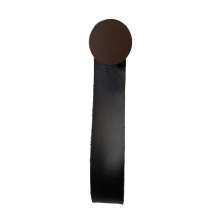 Gancho Corten Com Courino Preto 4 Cm