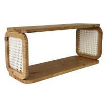 Nicho Decorativo Mariah Pinus 25x65cm 