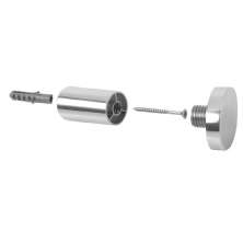 Pendurador Gancho Multiuso Aluminio Cromado 4 cm Redondo 