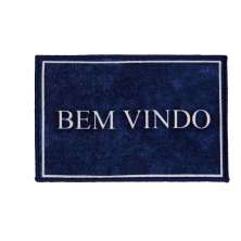 Capacho Antiderrapante Clean 32 Azul 0,40X0,60M