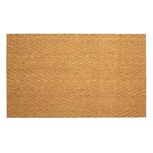 Capacho Fibra de Coco Bahia 01 Bege  0,45X0,75M