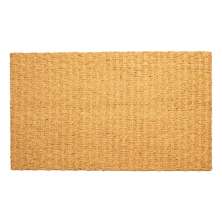 Capacho Fibra de Coco Bahia 03 Bege  0,45X0,75M
