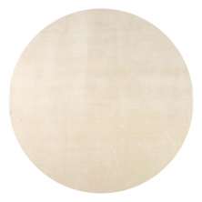 Tapete Sala Antiderrapante Carino 01 Off White 1,60M Redondo