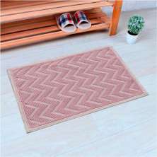 Tapete de Banheiro Natur 12 rosa 0,40X0,60M - Edantex