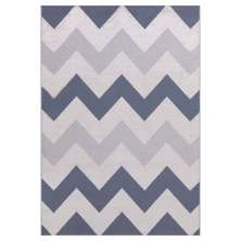 Tapete para Sala Nilo 05 Azul e Bege 2,50X3,00M - Edantex