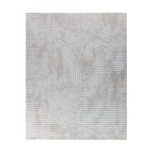 Tapete para Sala Sofisticato 01 Off White-Cinza 3,00X4,00M