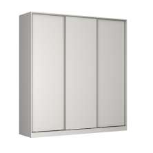 Guarda-Roupa Casal Tunas III 3 Portas 3 Gavetas Branco
