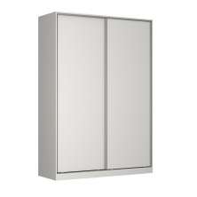 Guarda-Roupa Solteiro Tunas I 2 Portas 3 Gavetas Branco