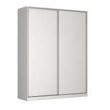 Guarda-Roupa Solteiro Tunas II 2 Portas 3 Gavetas Branco