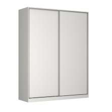 Guarda-Roupa Solteiro Tunas V 2 Portas 3 Gavetas Branco
