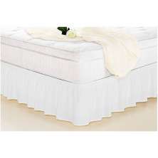 Saia Ajustável Para Cama Box Casal Padrão Renata Branco - Enxovais Aquarela