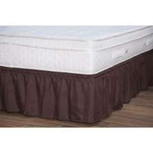 Saia Ajustável para Cama Box Casal Renata Tabaco - Enxovais Aquarela
