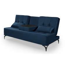 Sofá Cama Solteiro Colorado Reclinável 3 Posições Tecido Suede